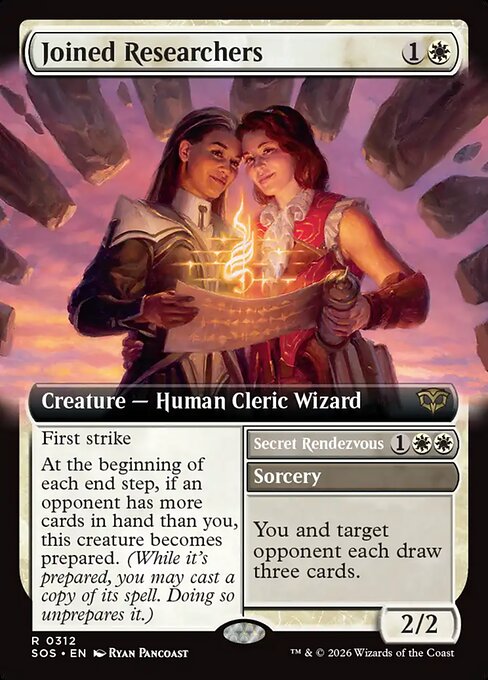 Joined Researchers (Extended Art) (Foil) - Secrets of Strixhaven