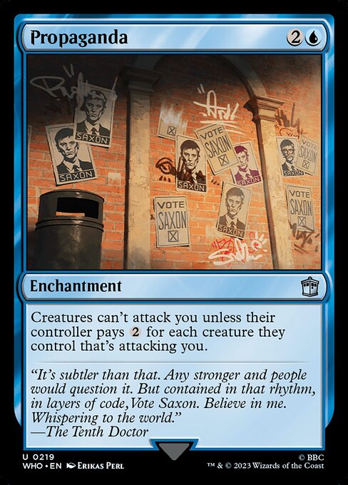 Propaganda (Foil) - Universes Beyond: Doctor Who