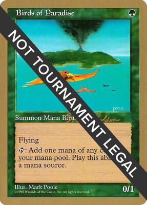 Birds of Paradise - 1998 Brian Selden (5ED) - World Championship Decks