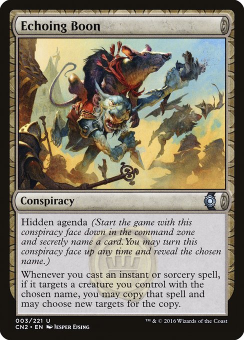 Echoing Boon - Conspiracy: Take the Crown