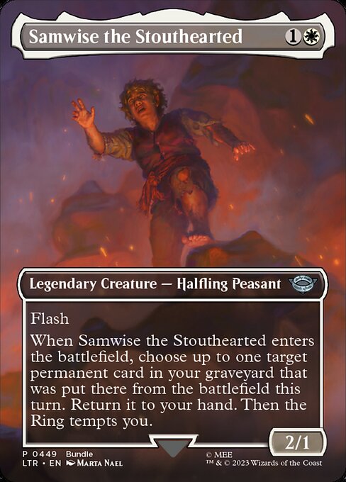 Samwise the Stouthearted (Borderless) (LTR Bundle) - Unique and Miscellaneous Promos