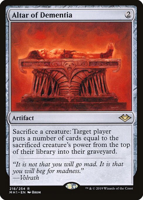 Altar of Dementia - Modern Horizons