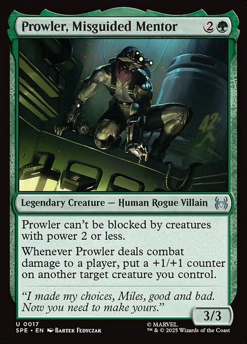 Prowler, Misguided Mentor - Marvel's Spider-Man: Eternal-Legal
