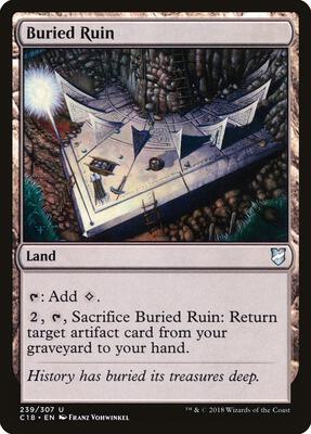 Buried Ruin - Commander 2018