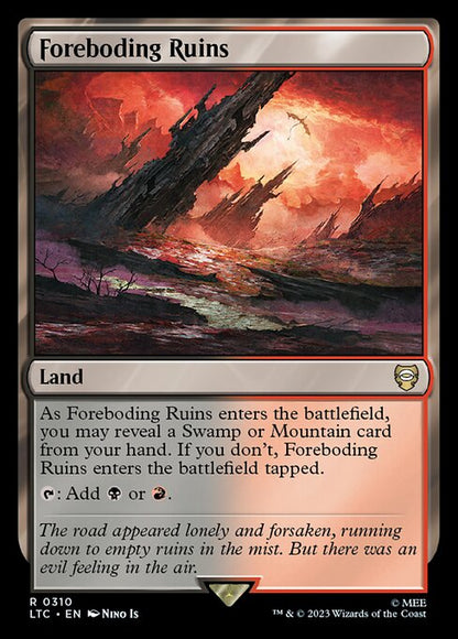 Foreboding Ruins - Commander: The Lord of the Rings: Tales of Middle-earth