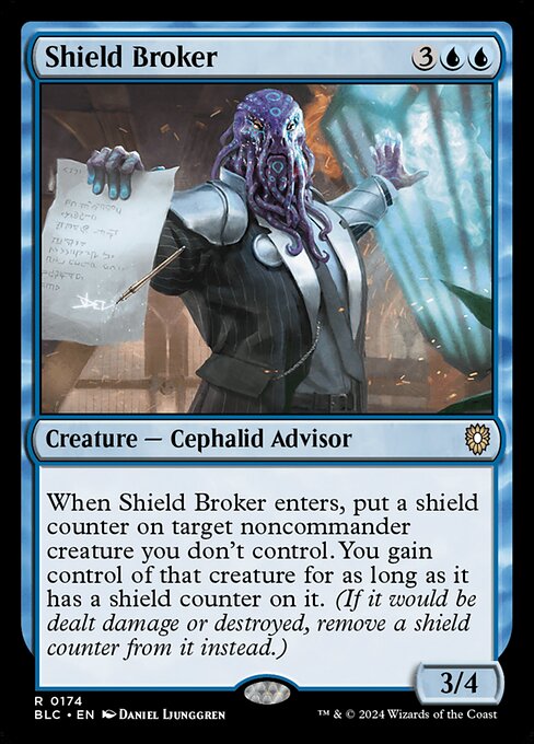 Shield Broker - Commander: Bloomburrow