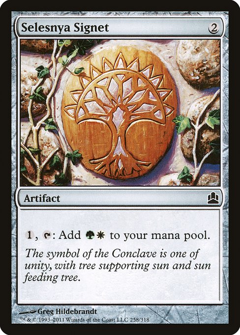 Selesnya Signet - Commander
