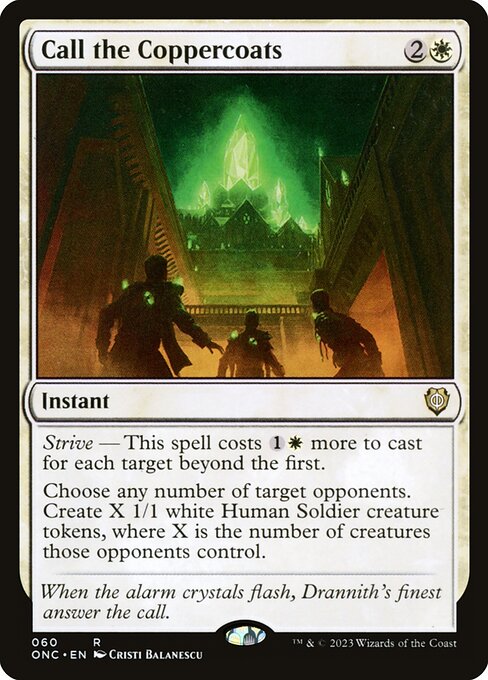 Call the Coppercoats - Commander: Phyrexia: All Will Be One