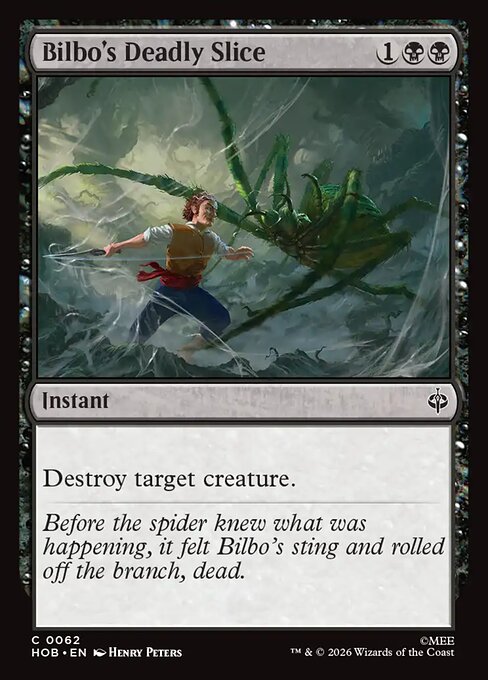 Bilbo's Deadly Slice (Foil) - The Hobbit