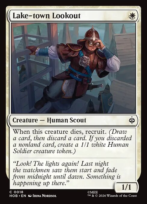 Lake-town Lookout (Foil) - The Hobbit