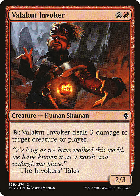Valakut Invoker - Battle for Zendikar