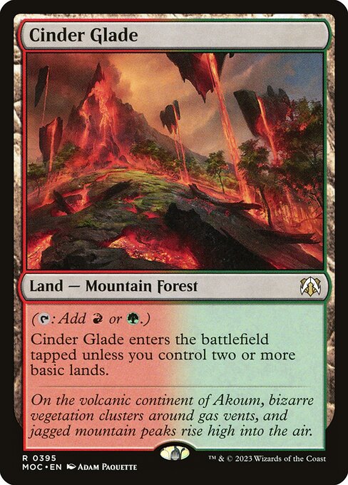 Cinder Glade - Commander: March of the Machine