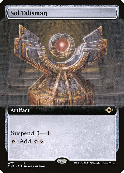 Sol Talisman (Extended Art) (Foil) - Modern Horizons 2