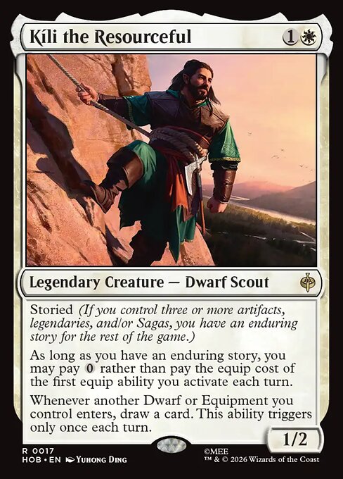 Kili the Resourceful (Foil) - The Hobbit