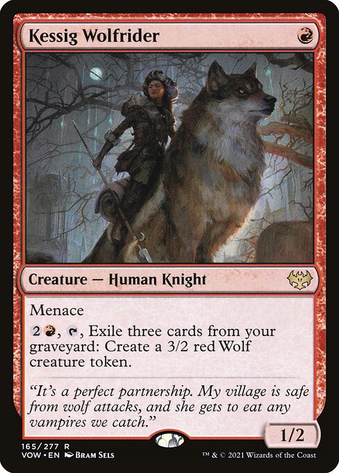 Kessig Wolfrider - Innistrad: Crimson Vow