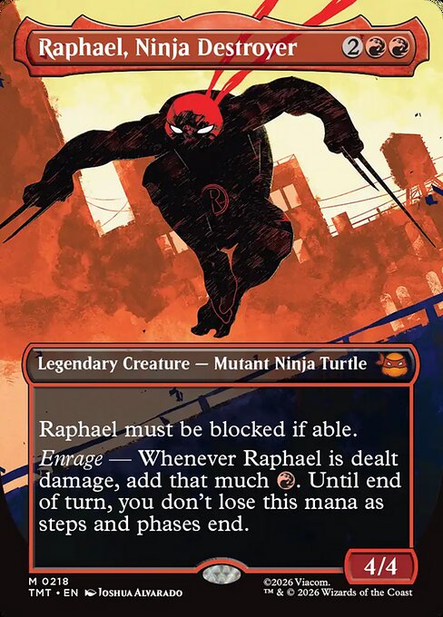 Raphael, Ninja Destroyer (Borderless) - Teenage Mutant Ninja Turtles