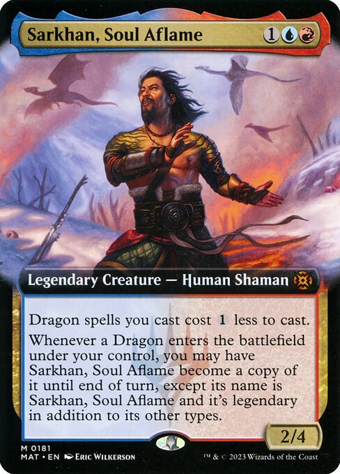 Sarkhan, Soul Aflame (Extended Art) - March of the Machine: The Aftermath
