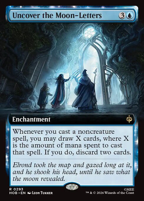 Uncover the Moon-Letters (Extended Art) - The Hobbit