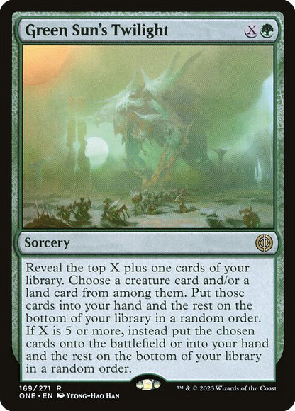 Green Sun's Twilight - Phyrexia: All Will Be One