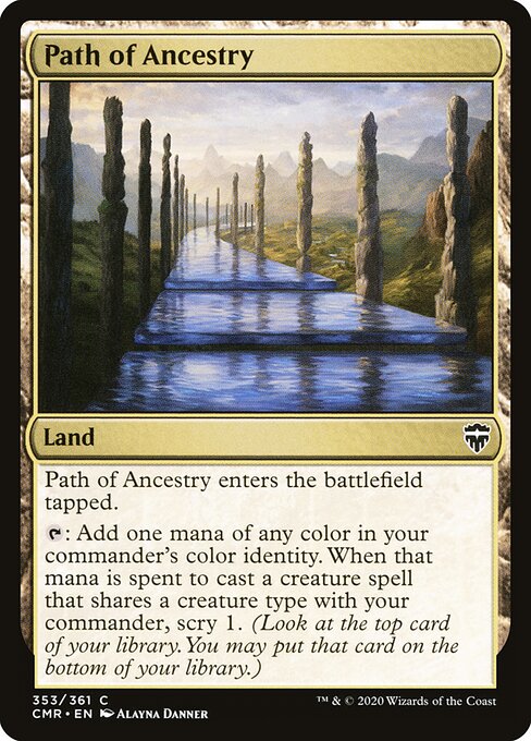 Path of Ancestry (Foil) - Commander Legends