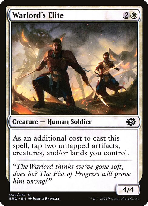 Warlord's Elite - The Brothers' War