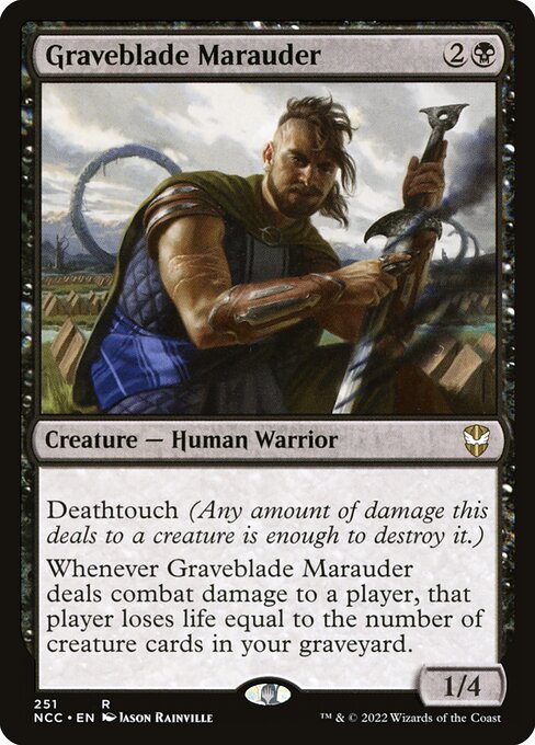 Graveblade Marauder - Commander: Streets of New Capenna