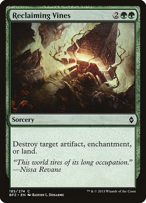 Reclaiming Vines - Battle for Zendikar