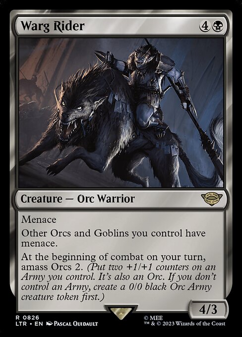 Warg Rider - Universes Beyond: The Lord of the Rings: Tales of Middle-earth