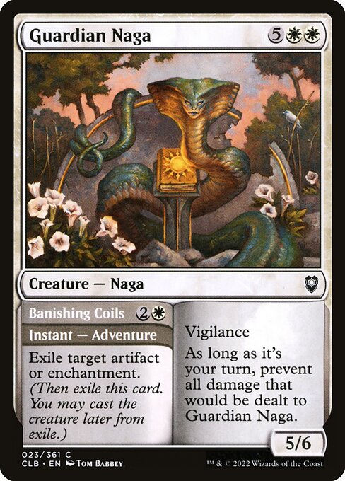 Guardian Naga - Commander Legends: Battle for Baldur's Gate