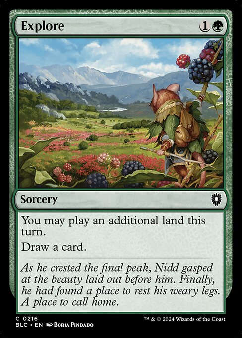 Explore - Commander: Bloomburrow