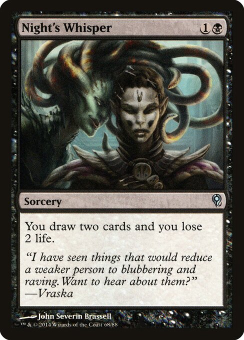 Night's Whisper - Duel Decks: Jace vs. Vraska