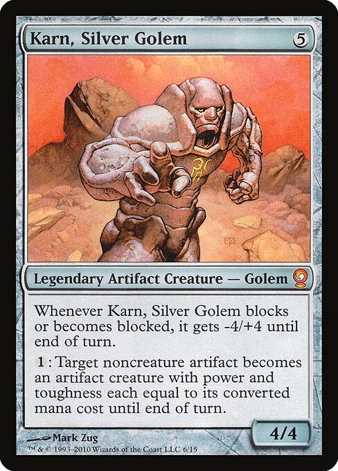 Karn, Silver Golem (Foil) - From the Vault: Relics