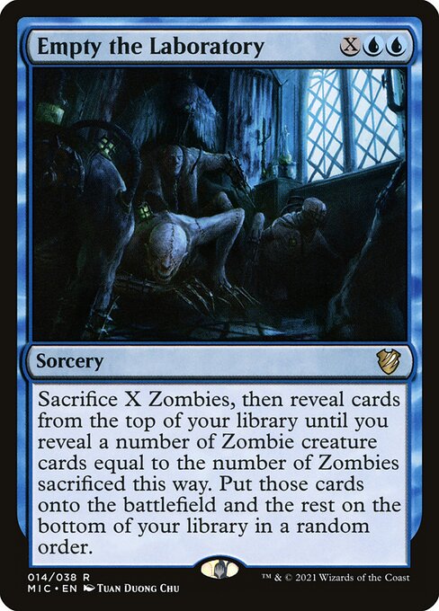 Empty the Laboratory - Commander: Innistrad: Midnight Hunt