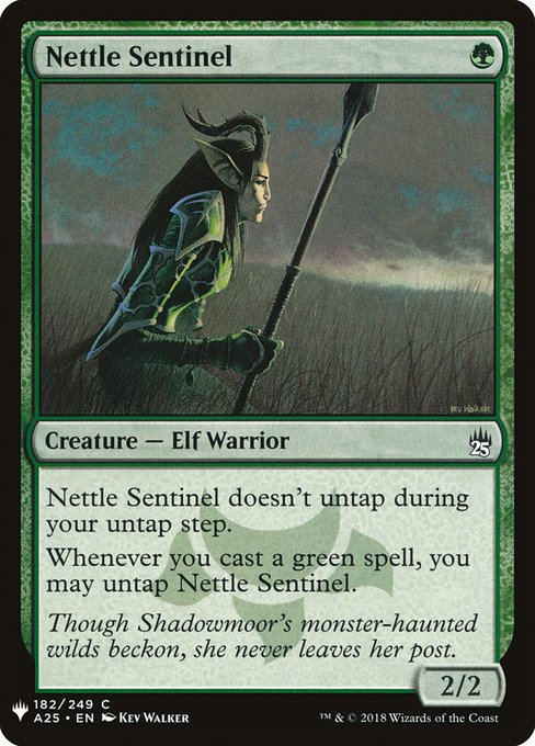Nettle Sentinel - The List Reprints