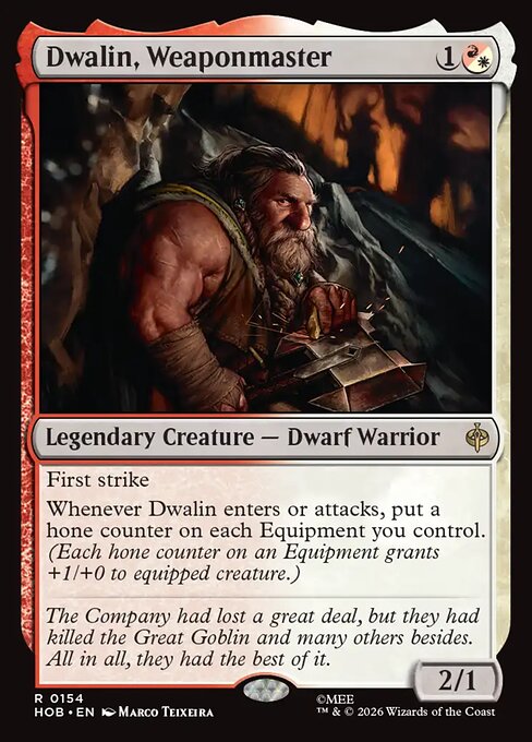 Dwalin, Weaponmaster (Foil) - The Hobbit
