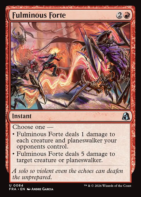 Fulminous Forte (Foil) - Reality Fracture