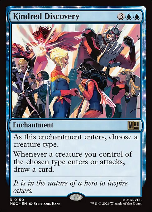 Kindred Discovery - Commander: Marvel Super Heroes
