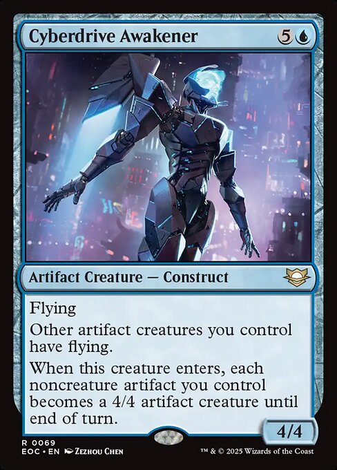 Cyberdrive Awakener (Borderless) (Foil) - Marvel Universe Eternal-Legal