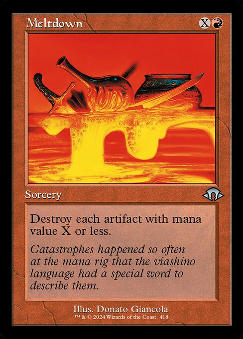 Meltdown (Retro Frame) - Modern Horizons 3