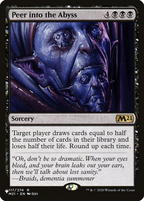 Peer into the Abyss - The List Reprints
