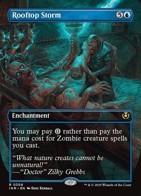 Rooftop Storm (Borderless) - Innistrad Remastered