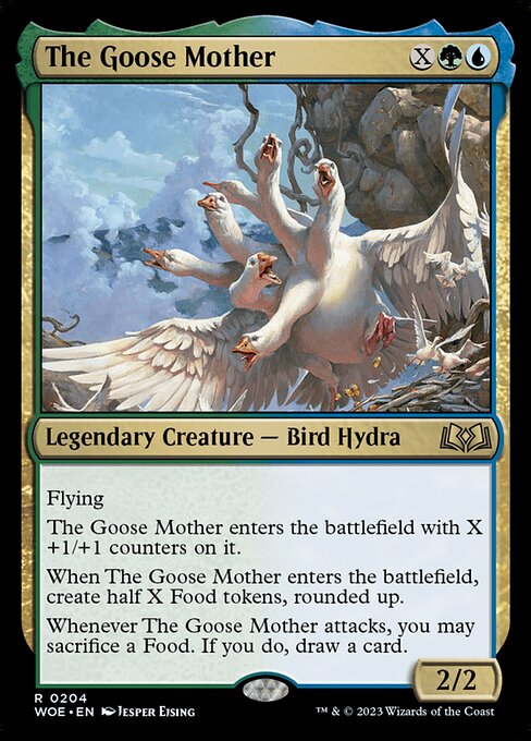 The Goose Mother (Foil) - Wilds of Eldraine