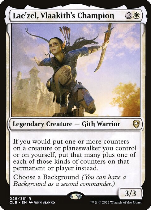 Lae'zel, Vlaakith's Champion (Foil) - Commander Legends: Battle for Baldur's Gate