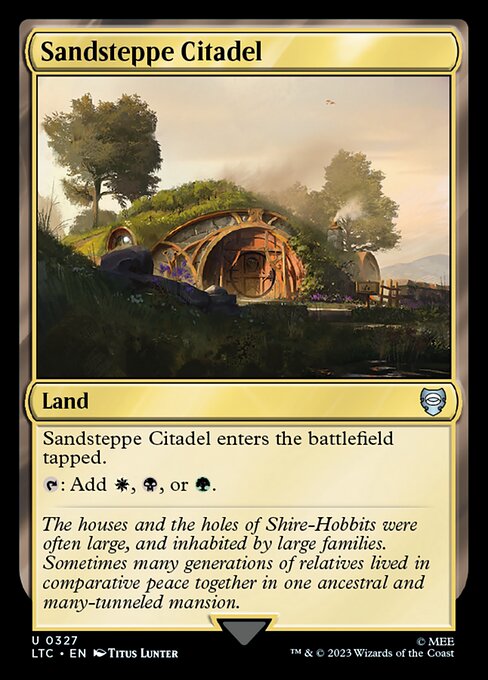 Sandsteppe Citadel - Commander: The Lord of the Rings: Tales of Middle-earth