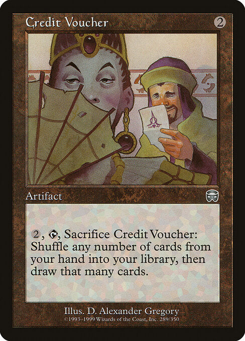 Credit Voucher (Foil) - Mercadian Masques
