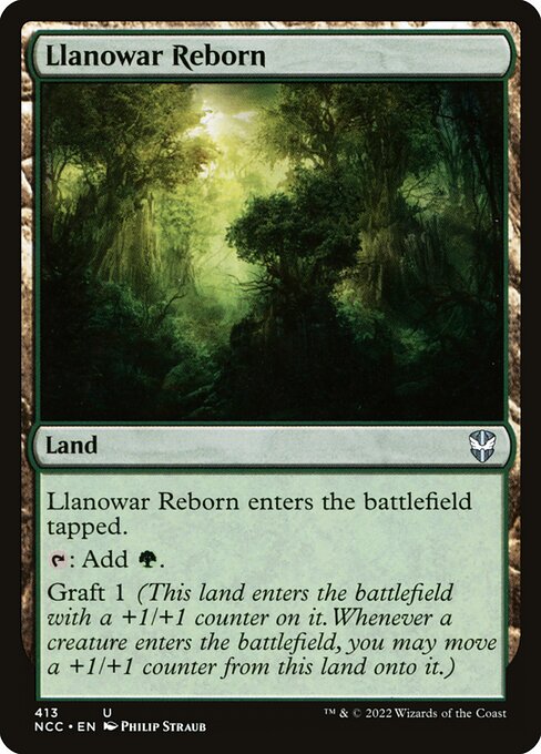 Llanowar Reborn - Commander: Streets of New Capenna