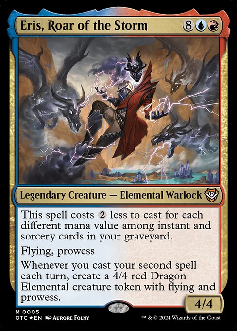 Eris, Roar of the Storm (Foil) - Commander: Outlaws of Thunder Junction
