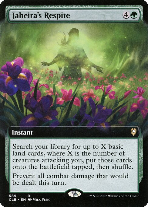 Jaheira's Respite (Extended Art) - Commander Legends: Battle for Baldur's Gate