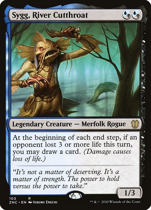 Sygg, River Cutthroat - Commander: Zendikar Rising