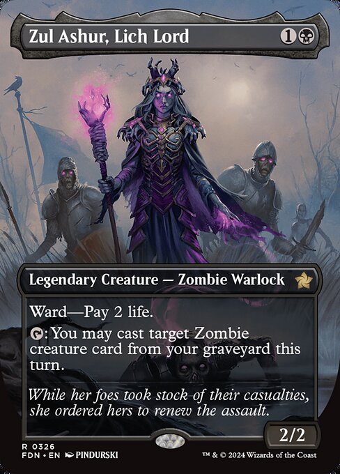 Zul Ashur, Lich Lord (Borderless) - Foundations
